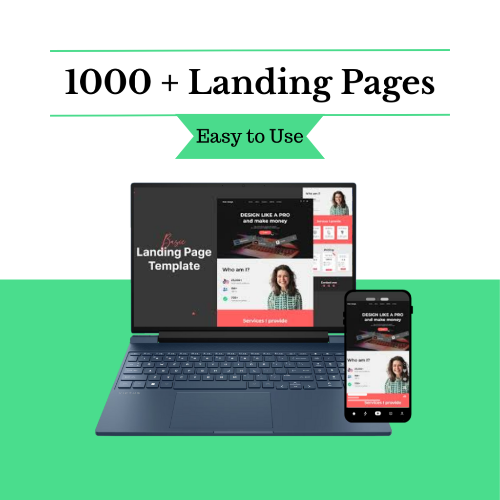 1000+LANDING PAGES